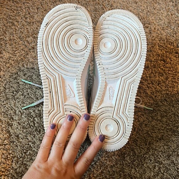 NIKE TD FORCE 1 LV8 - WHITE/ COCONUTMILK/ MINTFOAM - Picture 5 of 7